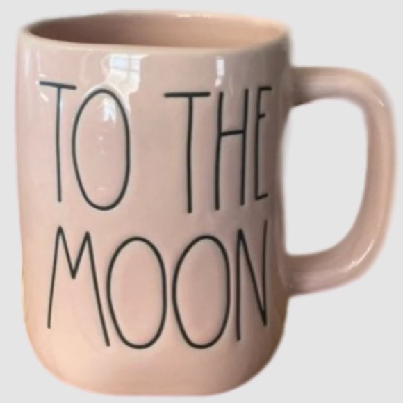 Rae Dunn Other - Rae Dunn To the Moon and Back Mug Light Pink